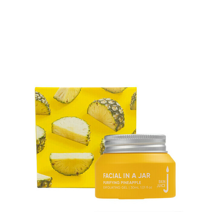 Facial in a jar - purifying pineapple